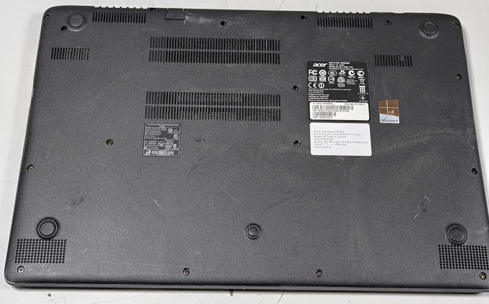 Acer Aspire V5-552G Laptop - AMD A6, 8GB RAM, 480GB SSD, Gebraucht - Bild 3 von 4