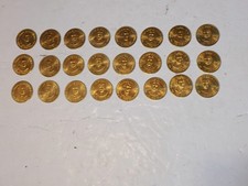 3 SETS 1992 Shell Presidential Collector Coins 8 PRESIDENTS LINCOLN JFK LOT 2