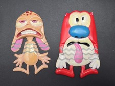 REN AND STIMPY - Roadkill Vinyl Figures Collectible 1992 Nickelodeon 