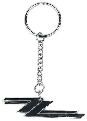 ZZ Top Keychain: Twin Z's Official Band Key Chain