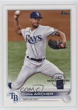 2022 Topps Series 1 582 Montgomery Club Chris Archer #254 0c4