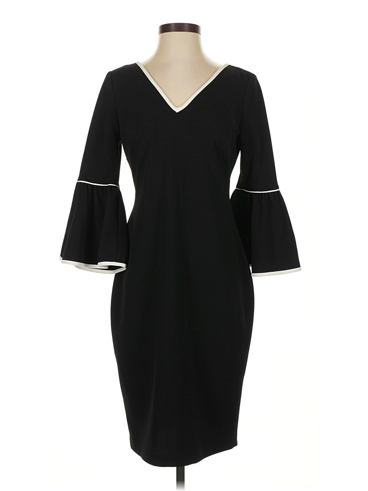 Calvin Klein Women Black Casual Dress 4