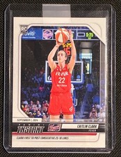 Caitlin Clark 2024 Panini Instant WNBA ROOKIE SP Indiana Fever #195 (A)