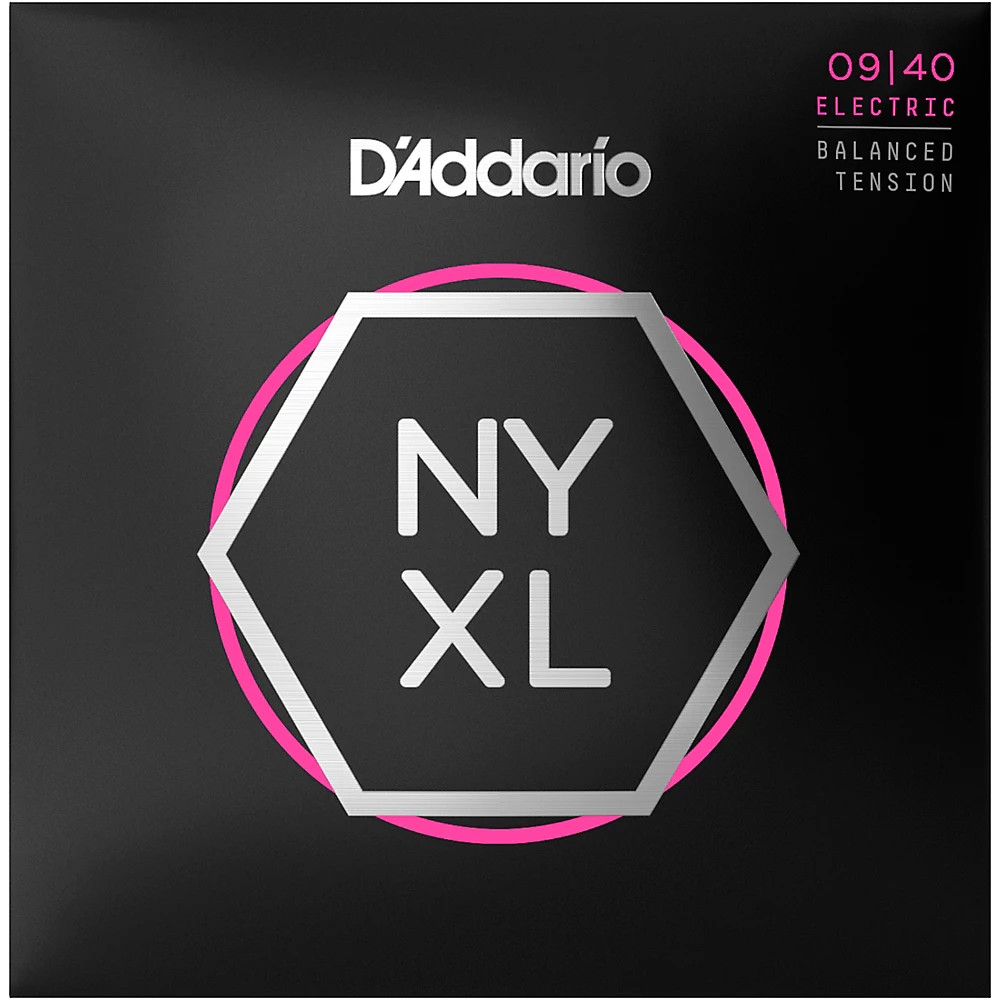 D'Addario NYXL0940BT Super Light Balanced Tension Electric Guitar Strings