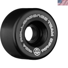 Set of 8 Competition-Grade 57mm Rubber Roller Skate Wheels for Artistic Skating