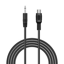 6Ft 3.5Mm 1/8" TS Mono Male to Single RCA Female Jack Plug Adapter Connector