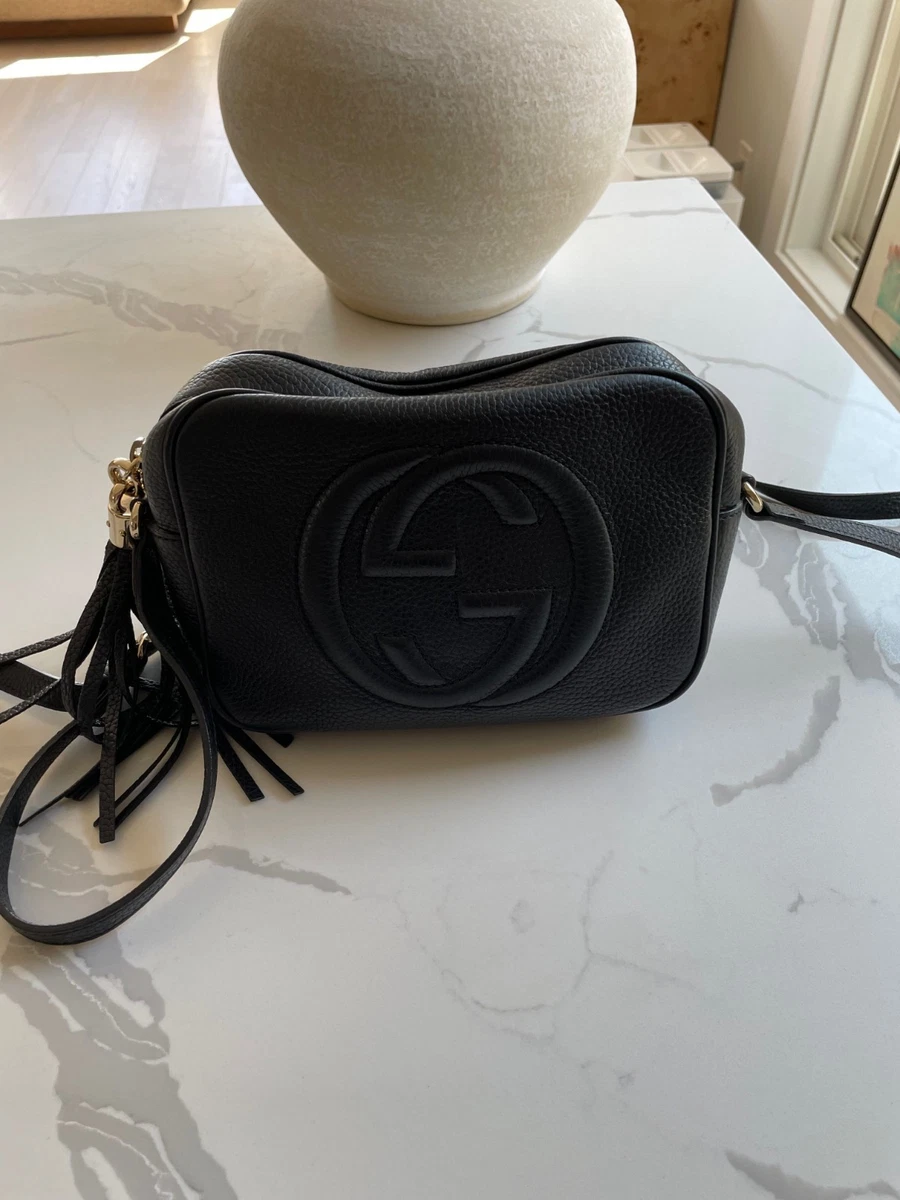 GUCCI ディスコバック Gucci Camel Pebbled Leather Soho Disco Bag | Yoogi's Closet