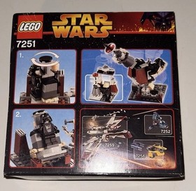 LEGO Star Wars Darth Vader Transformation 7251 Episode III Set NIB Rare Look