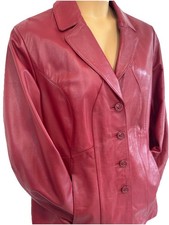 Vintage 90s Wilsons  Leather Jacket Womens 2X...