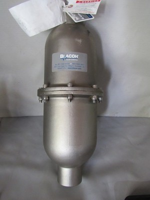 Blacoh CT2420V, Pulsation Dampener, Sentry I, 370 in³, 2'' FNPT 300 PSI Stainless