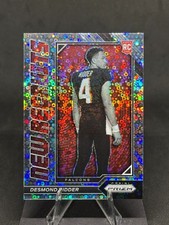 Desmond Ridder 2022 Panini Prizm - New Recruits - No Huddle #NR-2 Falcons Rookie