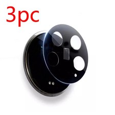 3pc Black Camera Lens Protector for Xiaomi 14 Ultra 15 Pro Back Glass Protective