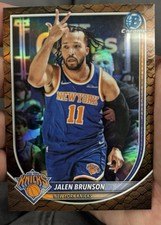 Bowman Basketball 26 - Jalen Brunson - Snakeskin Refractor