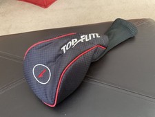 Top Flite 1 Driver Headcover Black Red