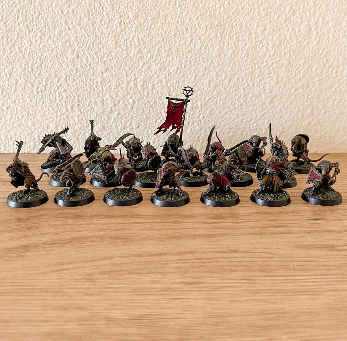 Warhammer Skaven - Painted Clanrats - Item 313-3 | eBay