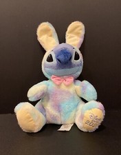 Disney Store Lilo  Stitch 2020 Easter Bunny Stitch 15  Inch With Ears Up Plush