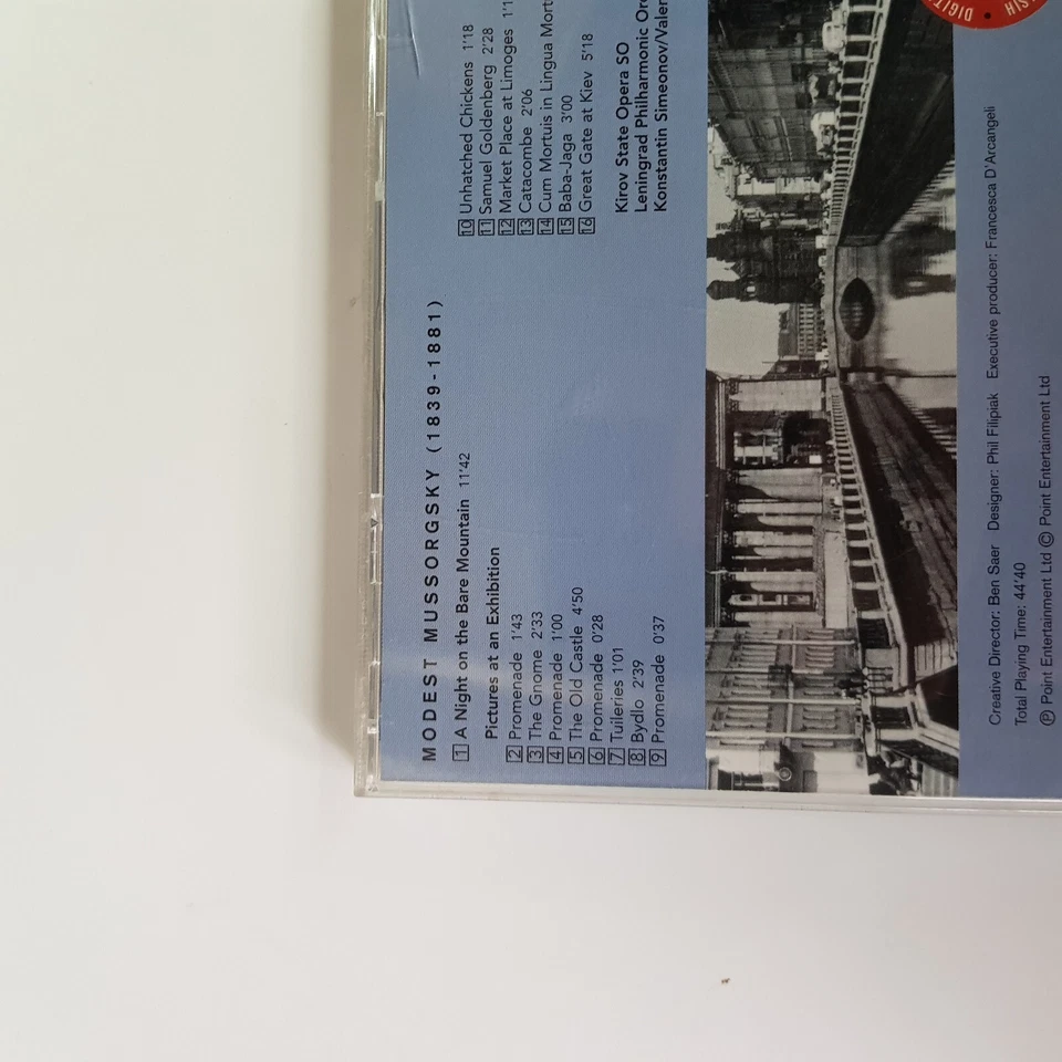 CD de música clásica Mussorgsky Kirov State Opera Leningrado Gergiev legado ruso Foto 4 de 4