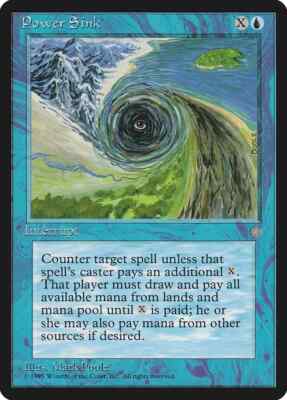 Power Sink | MtG Magic Ice Age | English | Near Mint