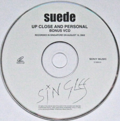 SUEDE Singles (Exclusive Asian Limited Edition) CD+VCD 2003 Sony