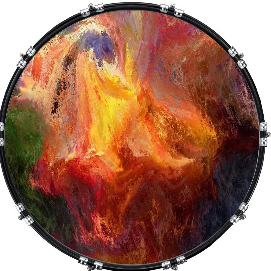 22 kick drum head deals