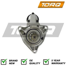 Torq Starter Motor Fits VW Transporter 1990-2003 1.8 2.0