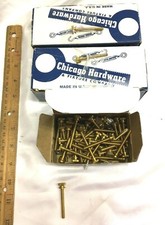 Knurled head Solid Brass Thumb Screws 1-1/2 Lot of 5 Lb. New 8/32 350 Pieces