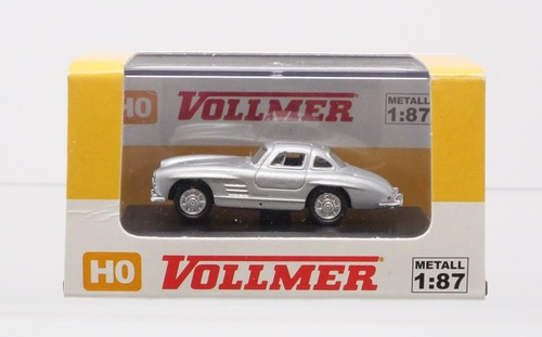 Vollmer 41655, 1954 Mercedes Benz 300 SL, cupé de 2 puertas, plateado, escala 1/87 HO | Zustand: New