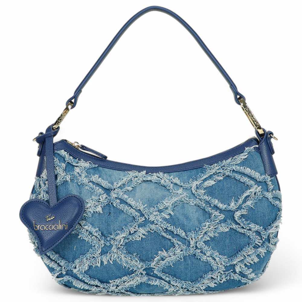 Модель Tasche BRACCIALINI Beth Jeans Damen Blau - B18462-TY-Q17