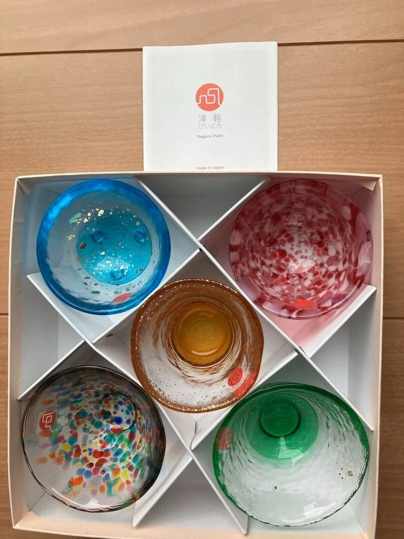 Tsugaru Vidro Sake Cup Set