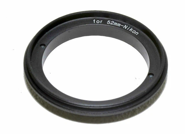 Nikon F Camera Lens Reversing Adapters