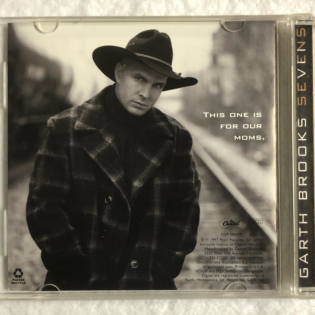 Garth Brooks Sevens CD Country 90s 14 Song Studio Album
