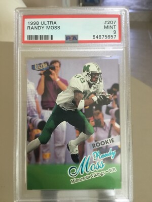 RANDY MOSS 1998 UD Bowman EX ULTRA various Rookie great selection