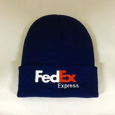 FedEx Express Beanie Hat Decky Custom 