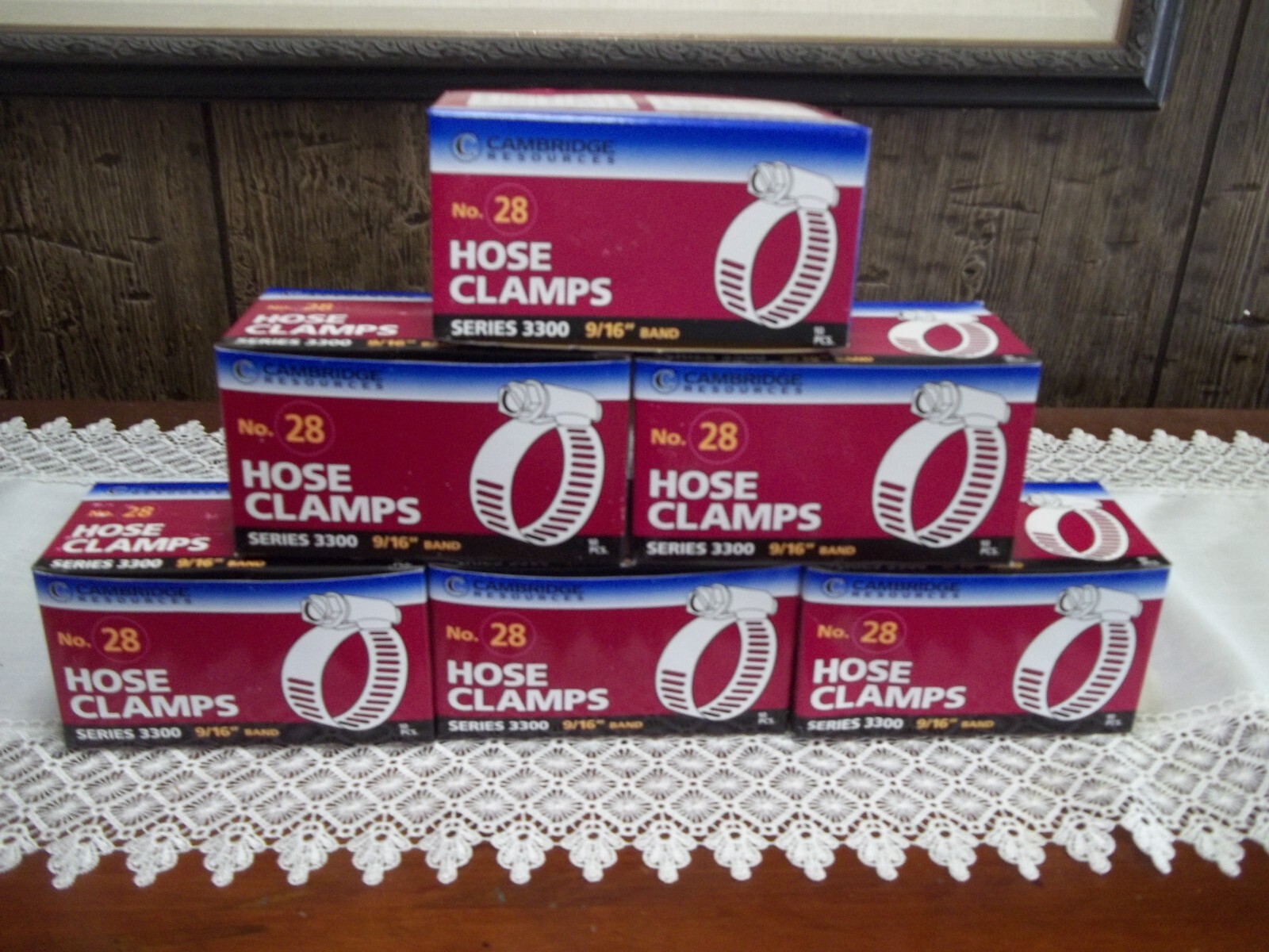 Cambridge Res HC328P No. 28 9/16" Hose Clamp 15/16" x 21/4" SS (60 Clamps) eBay