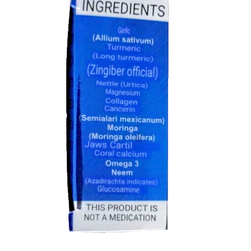 3 Pack Ultra Advance 3 - Blue Jenjibre Ginger Omega 90 Caps - Picture 3 of 3
