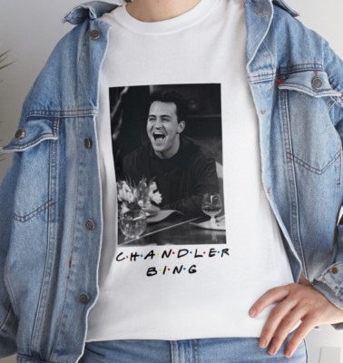 T-Shirt Chandler Bing We lost a Friends Matthew Perry RIP (MP-3)