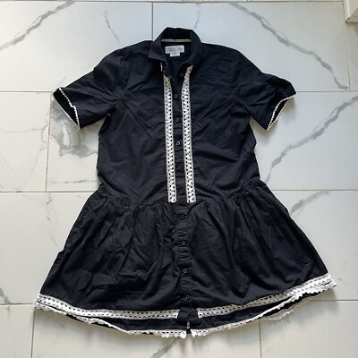 lace long sleeve short dress Zimmermann Luna Lace Lantern Sleeve Mini Dress main image 0
