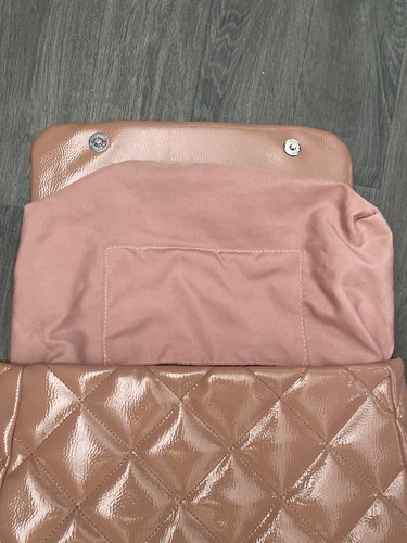 River Island Medium Handbag 35x25x12cm Dusky Pink - Picture 3 of 7