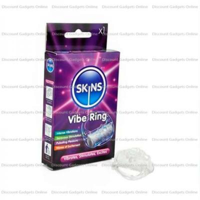 Skins Vibrating Ring Retail Pack Cock Penis Vibe Couple Sex Toy Men | eBay