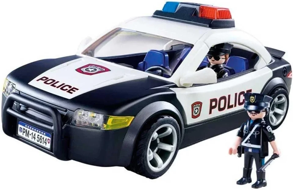 Playmobil POLICE CRUISER vehicle car with flashing lights City Action 5673 - Image 3 of 4