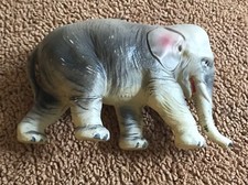 Vintage Trunk Down Elephant1940-50s Plastic Celluloid Japan