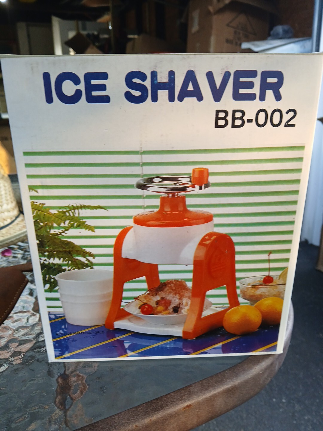 Ice Shaver Tropical Shaved Ice With 3 cups Large Volume BB-002