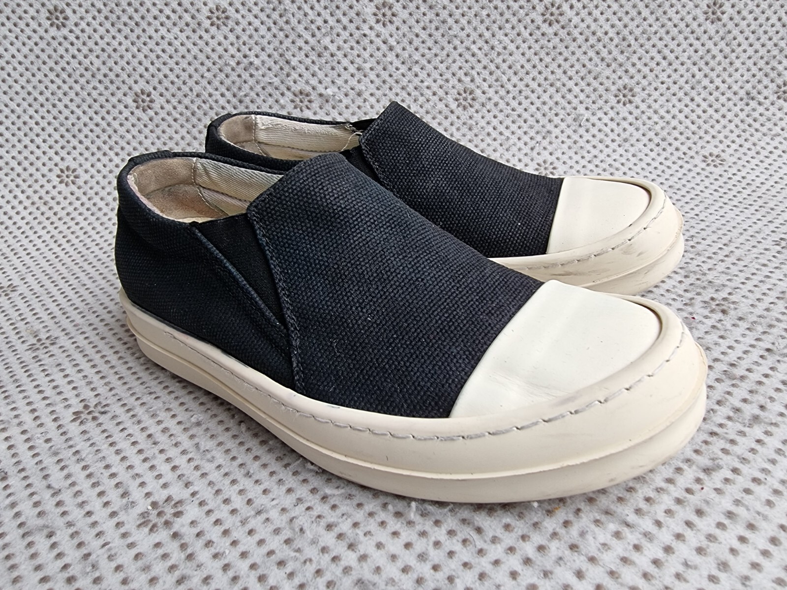 Rick Owens Slip On Ramones 36 - Gem Rick Owens Slip On Ramones 36 - Gem
