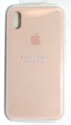Apple - iPhone XS Max Silicone Case - Pink Sand