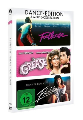 Dance-Edition: Footloose / Flashdance / Grease | DVD | deutsch