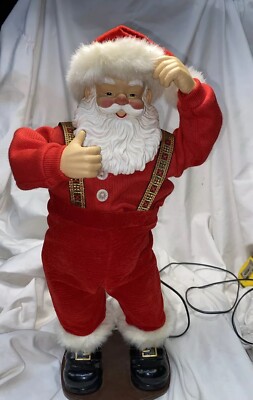 【値下げ】Jingle Bell Rock Santa Christmas Jingle Bell Rock Santa Claus Animated Dancing Musical