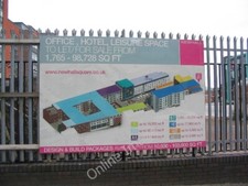 Photo 6x4 The future Newhall Square Lee Bank A hoarding on the fence arou c2011