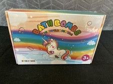 NEW SEALED Unicorn Bath Bombs with Jewelry For Kids 6 Piece RAINBOW 3 120g