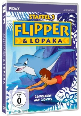 Flipper & Lopaka -Staffel 3 *DVD Zeichentrickserie über beliebten Delfin *Pidax