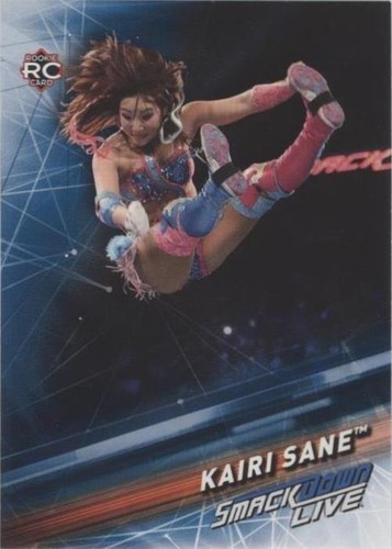 Kairi Sane 2026 WWE Topps Chrome Red Brand Chrome Autograph Auto